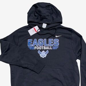 Nike Black Eagles Football Hoodie L